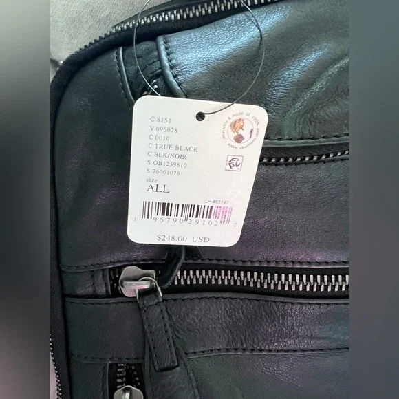 Free People East End Leather Backpack NWT - Picture 11 of 13